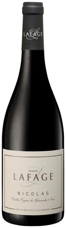 Domaine Lafage Cuvee Nicolas 2016 Front Bottle Shot
