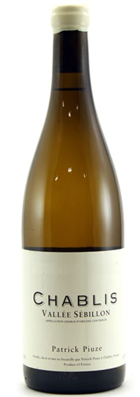 Patrick Piuze Chablis Terroir Vallee Sebillon 2017 Front Bottle Shot