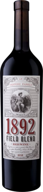 Pestoni 1892 Field Blend 2016 Front Bottle Shot