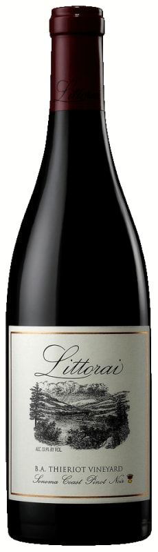 Littorai B.A. Thieriot Vineyard Pinot Noir 2017 Front Bottle Shot