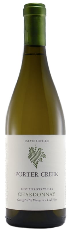 Porter Creek George's Hill Vineyard Chardonnay 2021 Front Bottle Shot