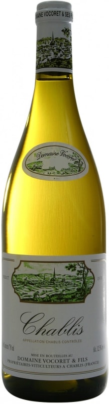 Vocoret Chablis (375ML half-bottle) 2016 Front Bottle Shot