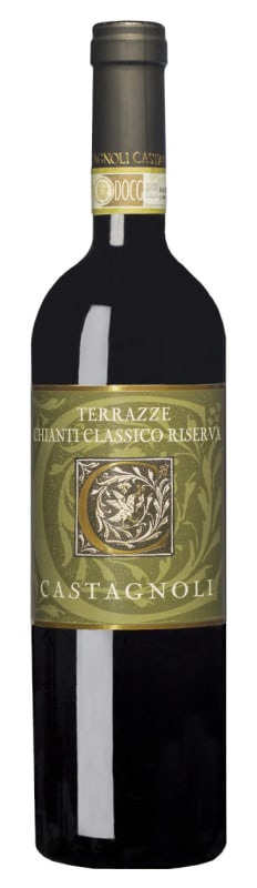 Castagnoli Chianti Classico Riserva Terrazze 2021 Front Bottle Shot