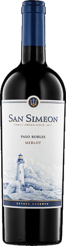 San Simeon Merlot 2013 Front Bottle Shot