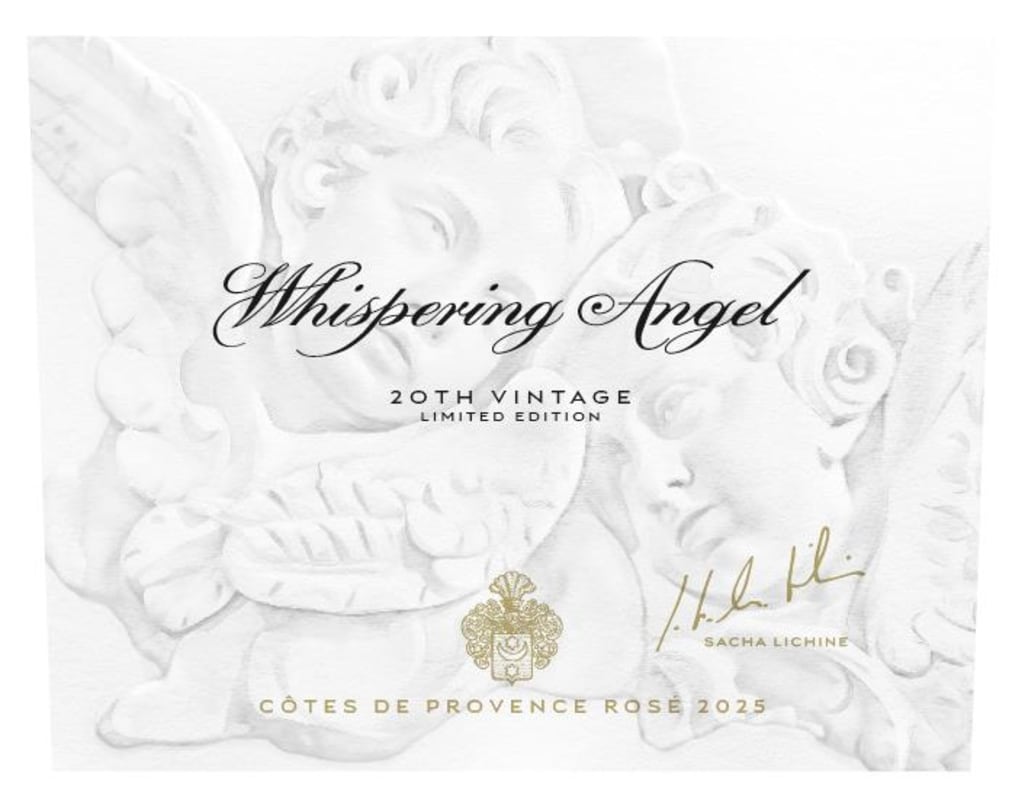 Chateau d'Esclans Whispering Angel Rose (1.5 Liter Magnum) 2025 Front Label