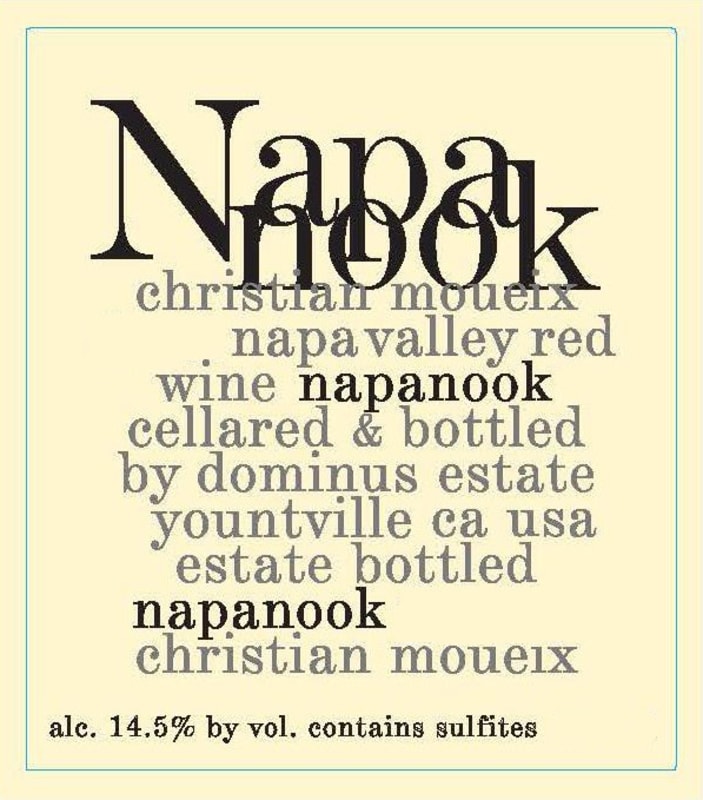 Dominus Napanook Vineyard (1.5 Liter Magnum) 2020 Front Label