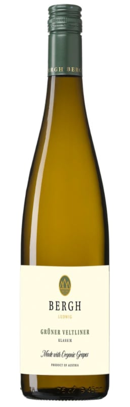 Bergh Gruner Veltliner 2022 Front Bottle Shot