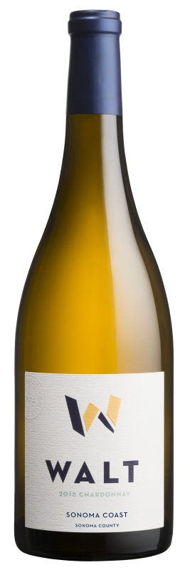 Walt Sonoma Coast Chardonnay 2018 Front Bottle Shot