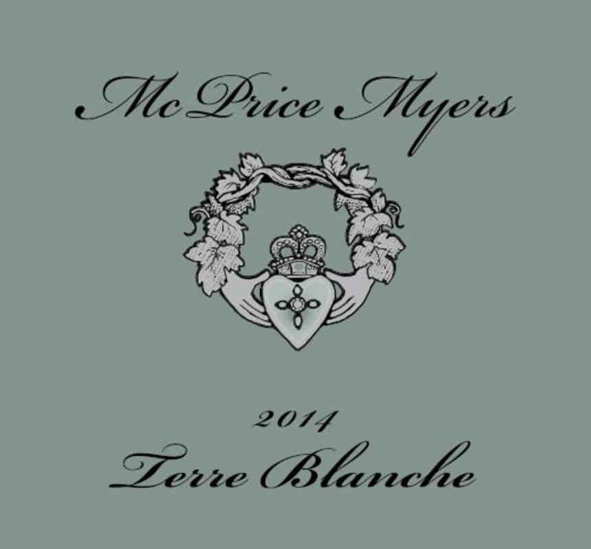 McPrice Myers Terre Blanche 2014 Front Label
