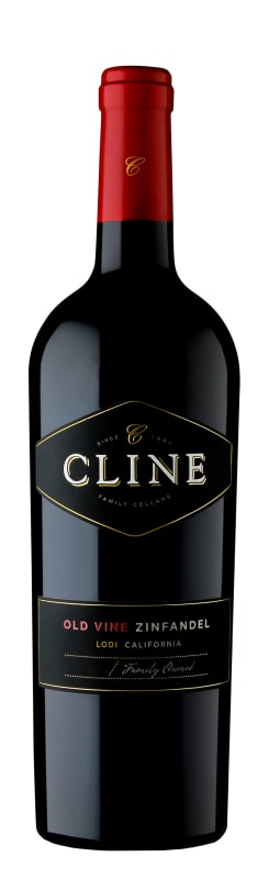 Cline Lodi Old Vine Zinfandel 2020 Front Bottle Shot