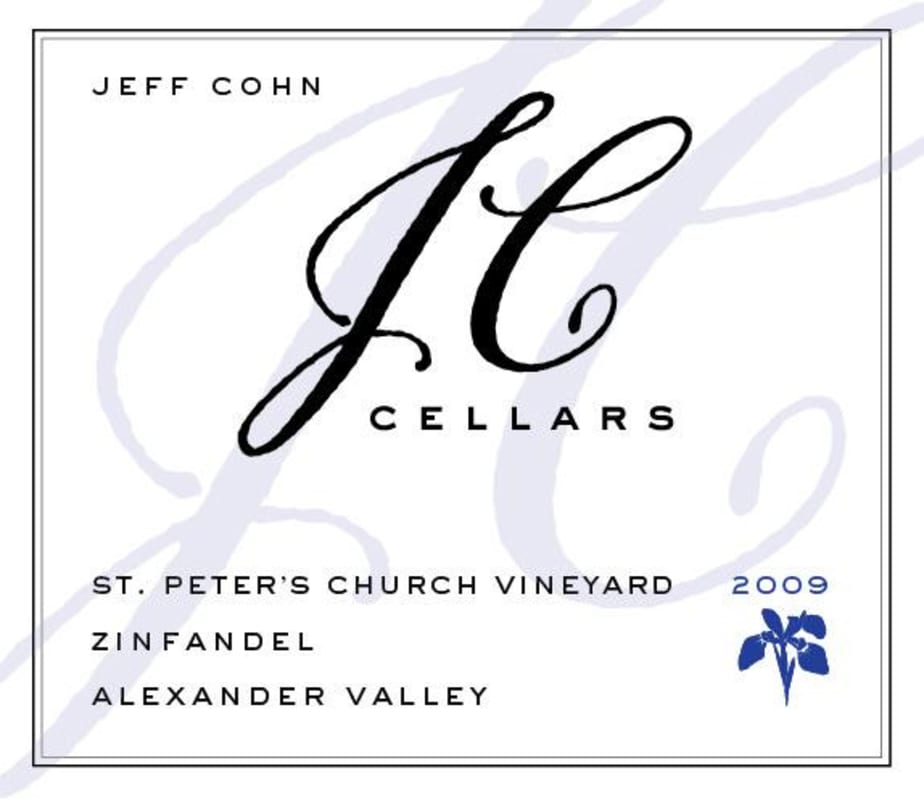 Jeff Cohn Cellars St. Peter's Church Vineyard Zinfandel 2009 Front Label