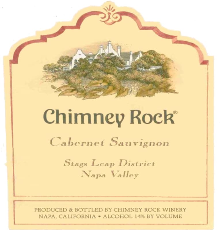 Chimney Rock Cabernet Sauvignon 2004 Front Label