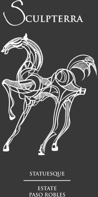 Sculpterra Winery Statuesque 2012 Front Label