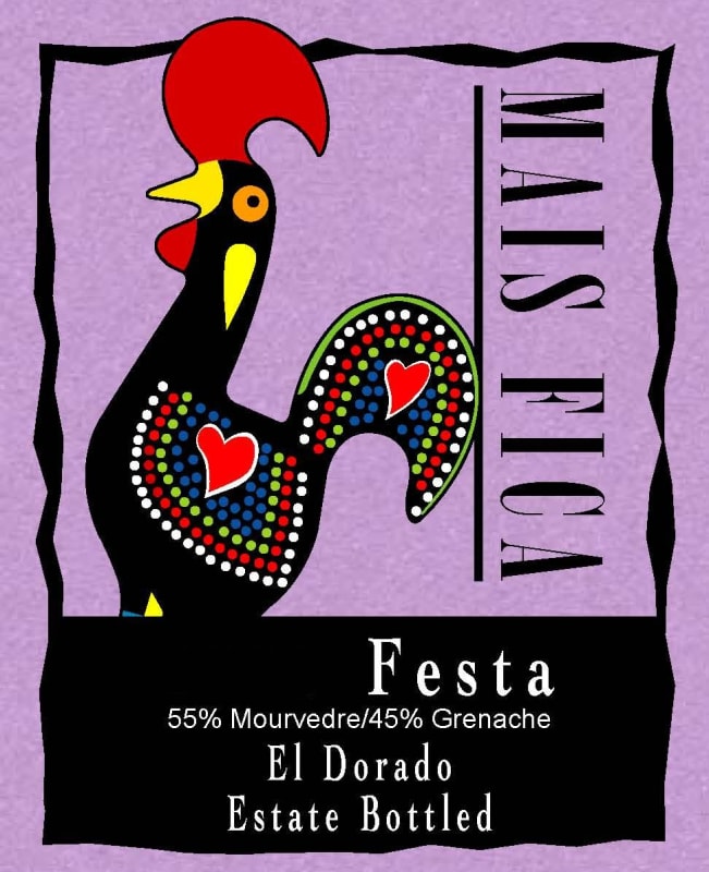 Mais Fica Winery Festa 2012 Front Label