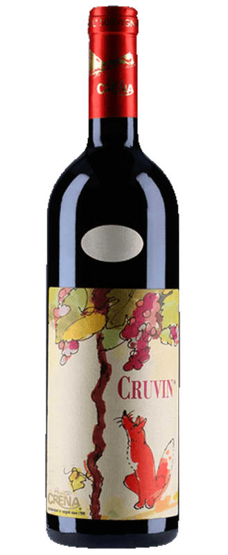 Punta Crena Colline Savonesi Rosso Cruvin 2024 Front Bottle Shot