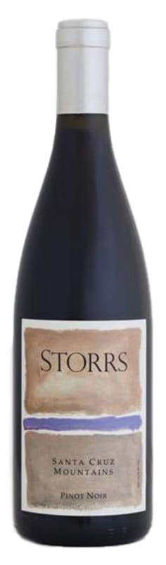 Storrs Santa Cruz Mountains Pinot Noir 2023 Front Bottle Shot