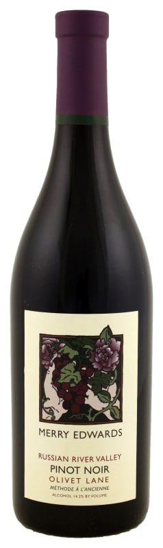 Merry Edwards Olivet Lane Pinot Noir 2017 Front Bottle Shot