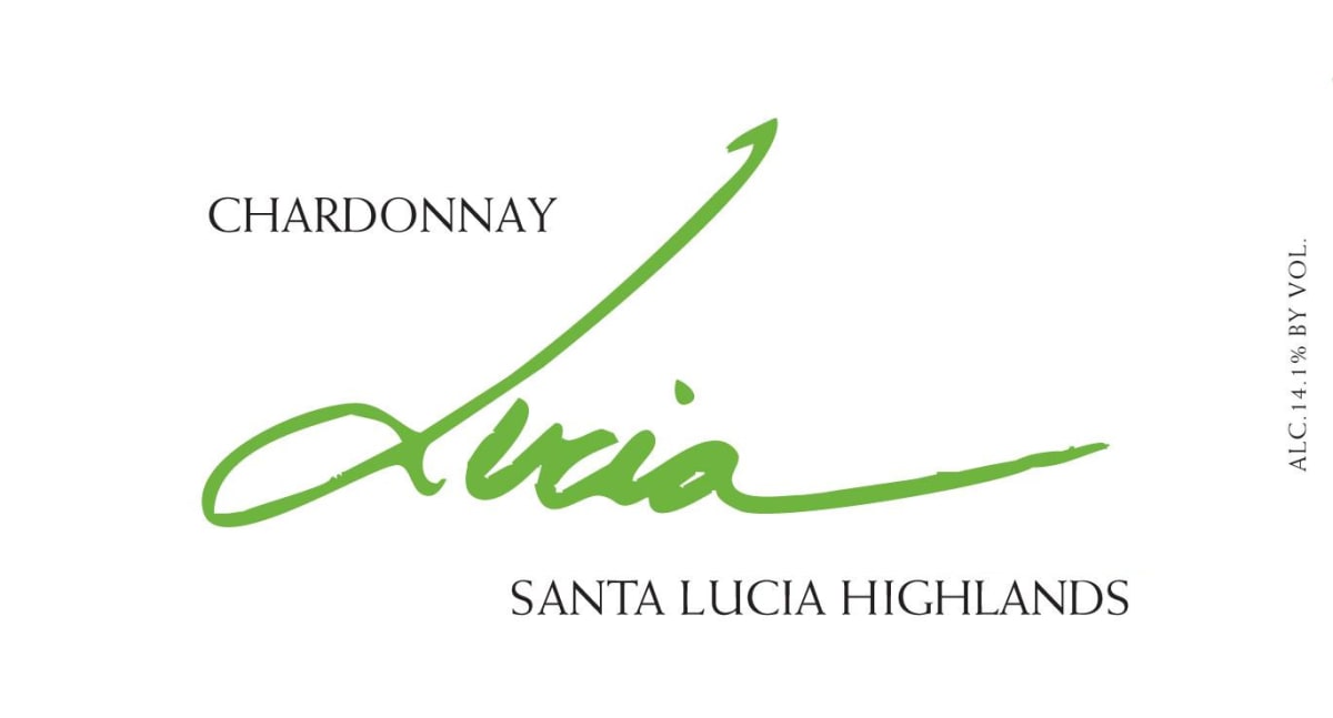 Lucia Vineyards Chardonnay 2010 Front Label