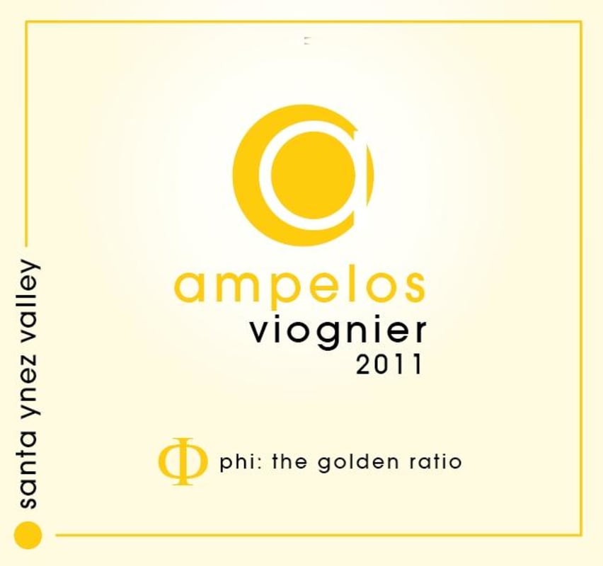 Ampelos Cellars Viognier 2011 Front Label