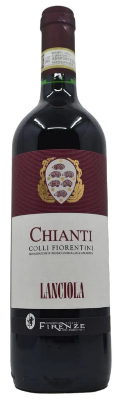 Lanciola Chianti Colli Fiorentini 2022 Front Bottle Shot