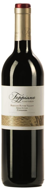 Foppiano Estate Zinfandel 2015 Front Bottle Shot