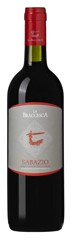 La Braccesca Sabazio Rosso di Montepulciano 2018 Front Bottle Shot