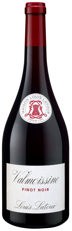 Louis Latour Valmoissine Pinot Noir 2022 Front Bottle Shot