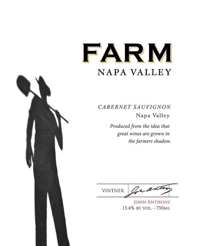 John Anthony Vineyards Farm Cabernet Sauvignon 2015 Front Label