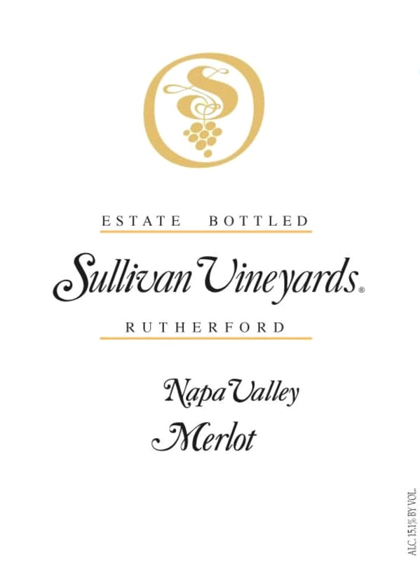Sullivan Rutherford Estate Merlot 2005 Front Label