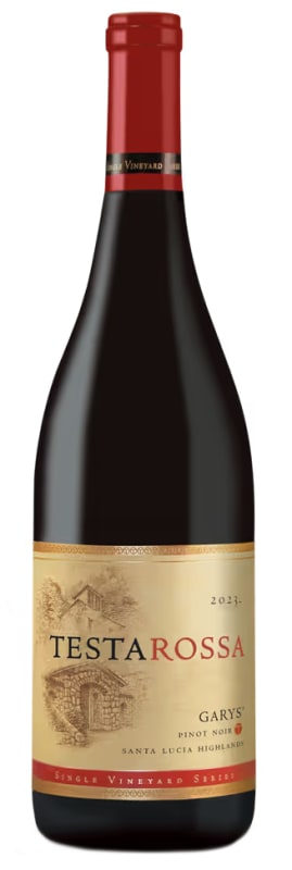 Testarossa Garys' Vineyard Pinot Noir 2023 Front Bottle Shot
