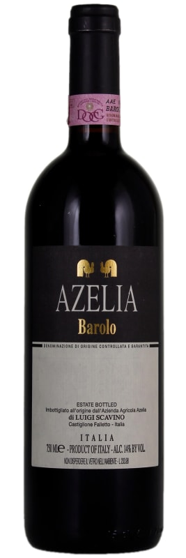 Azelia Barolo 1997 Front Bottle Shot
