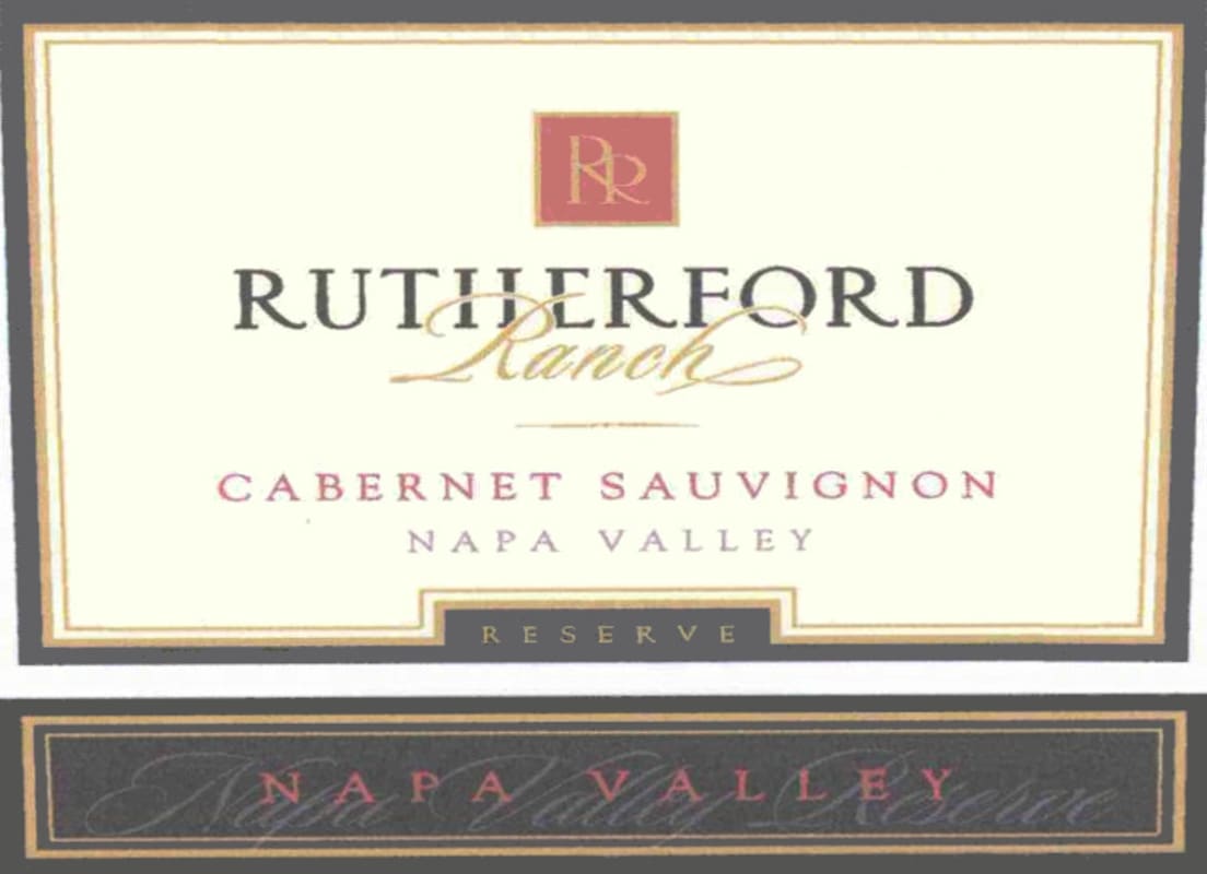 Rutherford Ranch Reserve Cabernet Sauvignon 2003 Front Label