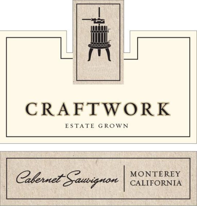 Craftwork Wines Cabernet Sauvignon 2014 Front Label