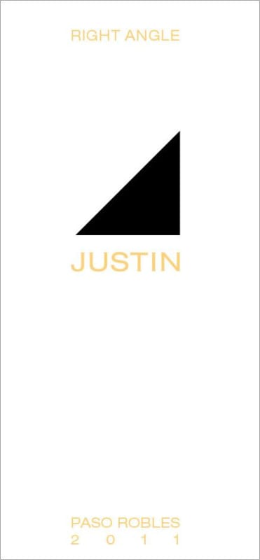 Justin Right Angle Red 2011 Front Label