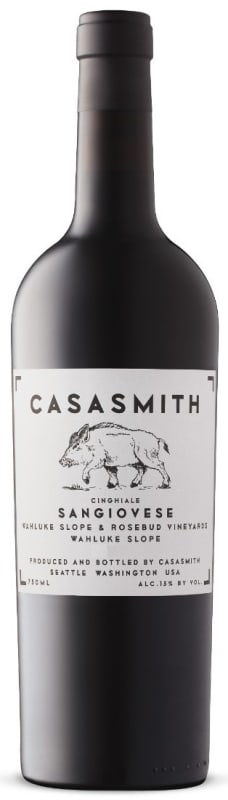 CasaSmith Cinghiale Sangiovese 2017 Front Bottle Shot