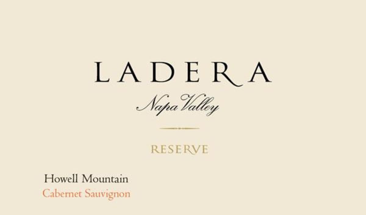 Ladera Howell Mountain Reserve Cabernet Sauvignon 2011 Front Label