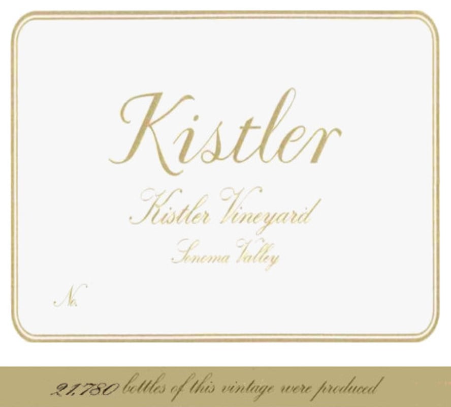Kistler Vineyards Chardonnay 2009 Front Label