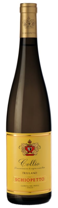 Schiopetto Friulano 2022 Front Bottle Shot