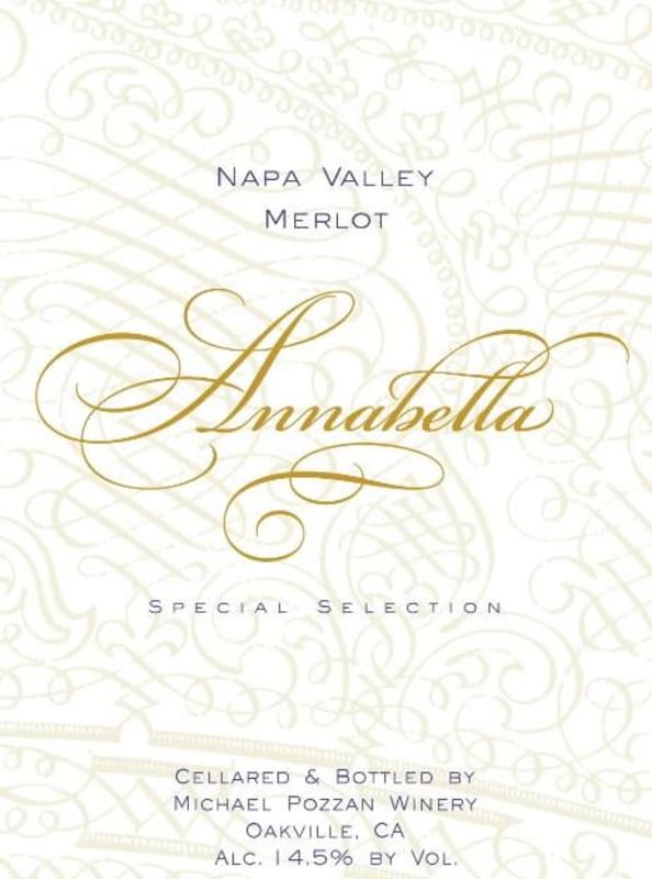 Michael Pozzan Annabella Merlot 2007 Front Label