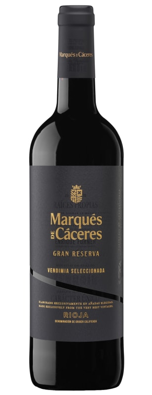 Marques de Caceres Rioja Gran Reserva 2018 Front Bottle Shot