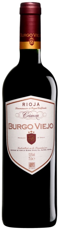 Burgo Viejo Rioja Crianza 2015 Front Bottle Shot