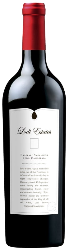 Lodi Estates Cabernet Sauvignon 2014 Front Bottle Shot