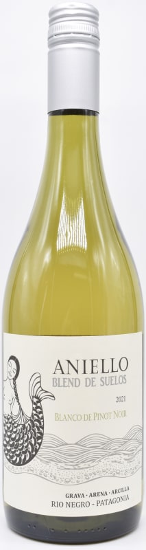 Bodega Aniello Blanco de Pinot Noir 2021 Front Bottle Shot