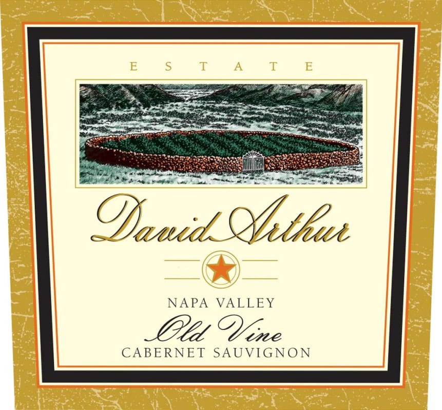David Arthur Old Vine Cabernet Sauvignon 2011 Front Label