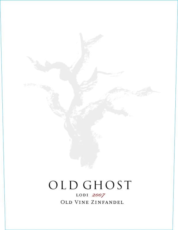 Klinker Brick Old Ghost Old Vine Zinfandel 2007 Front Label