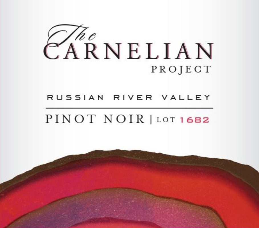 The Carnelian Project Pinot Noir 2014 Front Label