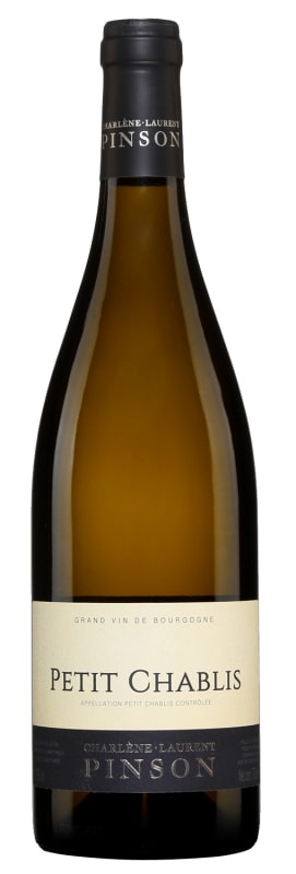 Charlene & Laurent Pinson Petit Chablis 2023 Front Bottle Shot