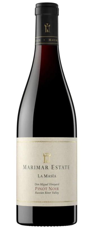 Marimar Estate Don Miguel Vineyard La Masia Pinot Noir 2021 Front Bottle Shot