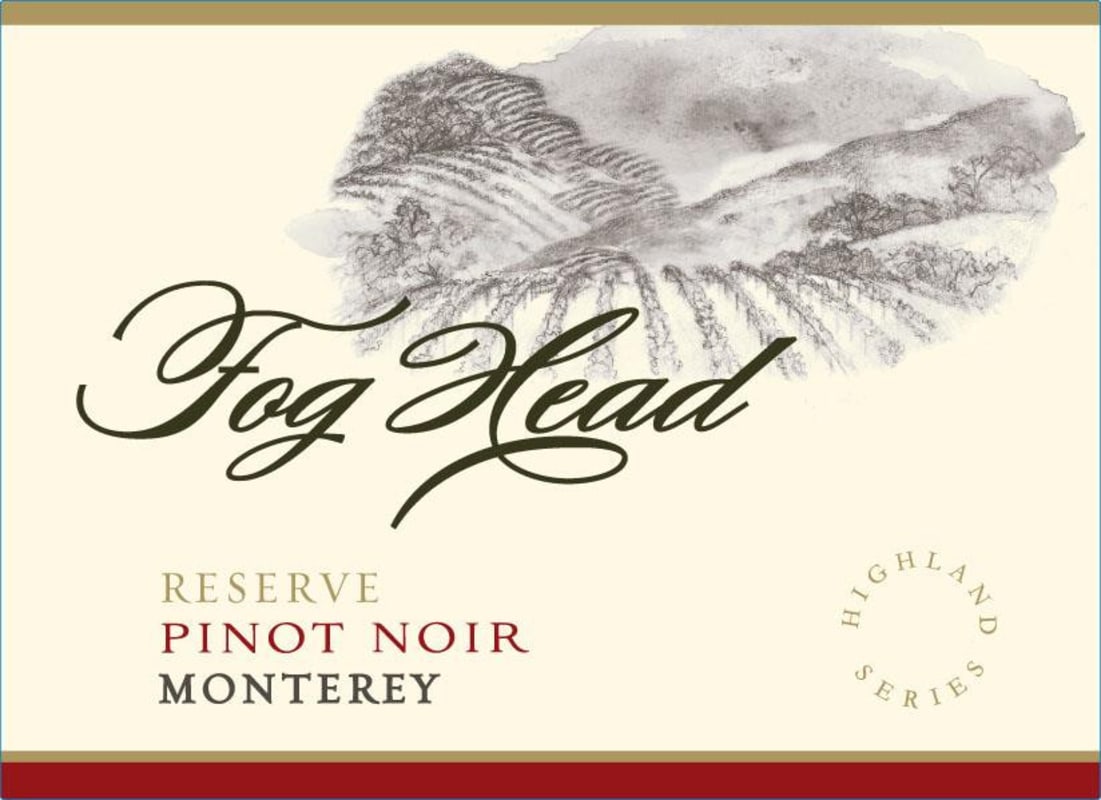 * Monterey Reserve Pinot Noir 2011 Front Label