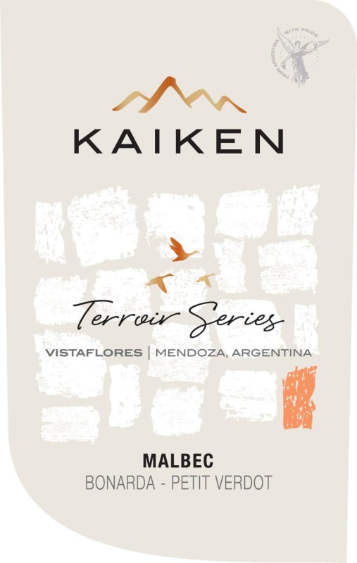 Kaiken Terroir Series Mendoza Malbec Bonarda Petit Verdot 2016 Front Label